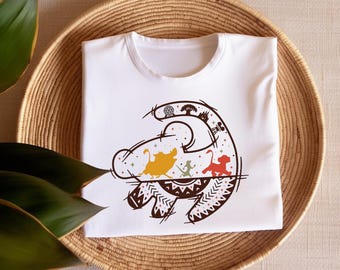Camisa Disney Simba, Camisa Hakuna Matata, Camisa Rey León, Camisa Animal Kingdom, Pumbaa Timon Simba Zazu, Camisa de la familia Disneyland, Camiseta Mufasa