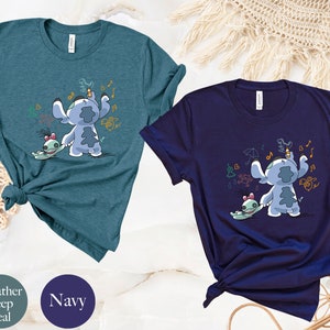 Disney Stitch Scrump Shirt, Cute Stitch Ohana Shirt, Floral Stitch Shirt, Funny Stitch Shirt, Disneyland Stitch Shirt, Disneyworld Kids Tee image 6