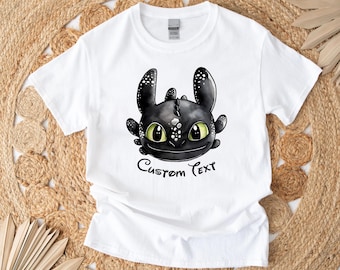 Custom Toothless Shirt, How To Train Your Dragon Shirt, Personalized Disneyland Shirt, Disney Dragon Shirt, Dragon Toothless Shirt