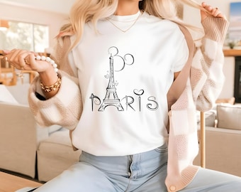 Disneyland Paris Shirt, Eiffel Tower Disneyland Shirt, Paris Family Trip Matching T-Shirt, Disney Paris Vacation Shirt, Mickey Ear Paris Tee