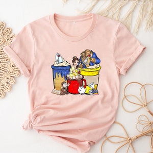 Disney Princess Belle Mrs. Potts Chip Shirt, Enchanted Rose Shirt, Disneyland Beauty & Beast Shirt, Princess Squad Shirt, Disney Girls Trip