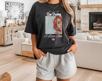 Shirt kleine zeemeermin: op prinses Ariel geïnspireerd T-shirt, Magic Kingdom