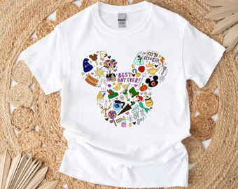 Disney Best Day Ever Shirt, Disney Characters Shirt, Disneyland Family Trip Tee, Disneyworld Matching T-shirt, Fantasy Shirt, Magic Kingdom