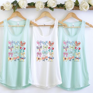 Disney Women&#39;s Tank Top, Princess Coquette Tank Top, Magic Kingdom Tank Top, Disneyland Girls Tank Top, Colorful Disney Shirt, Princess Top