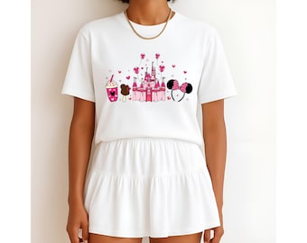 Camiseta Magic Kingdom, camiseta Disney para mujer, camiseta Disney Princess Castle, camiseta Disneyland Trip, camiseta Disney personalizada, camiseta Disney Snacks