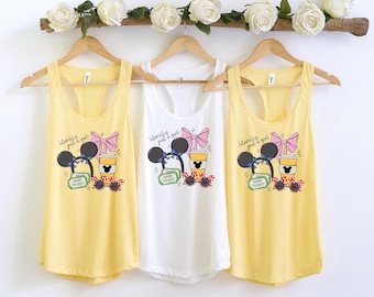 Girls Disneyland Tank Top, Disney Women's Tank Top, Princess Tank, Disney Coquette Tank Top, Magic Kingdom Tank Top, Colorful Disney Shirt