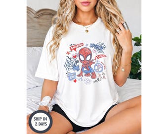 Spidey And Amazing Friends Shirt, Ghost Spider, Miles Morales, Disney Marvel Shirt, Spidey Shirt, Disneyland Family Trip Matching Shirt
