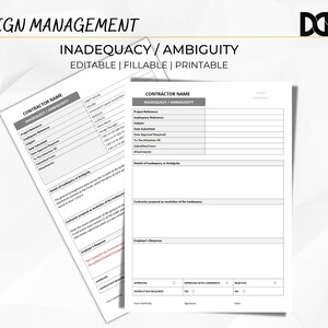 DM - Inadequacy Template