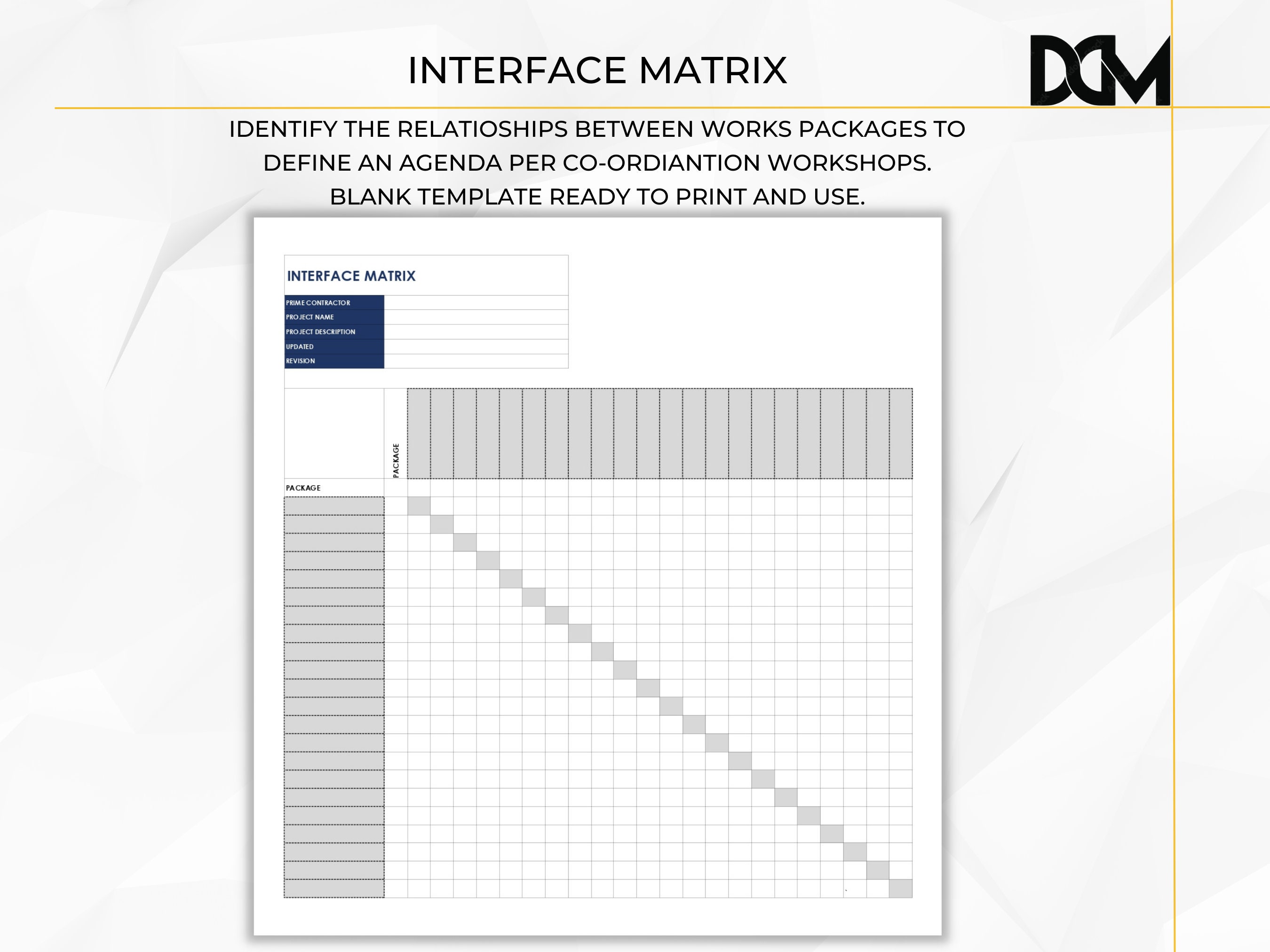 DM - INTERFACE MATRIX - Etsy