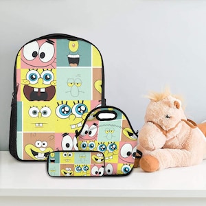 Sea Creatures School Bag Set: Lunch Bag & Pencil Pouch