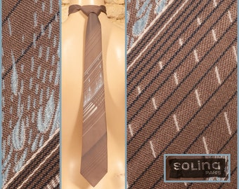 Vintage 60s 'Solina - Paris' Schmale Krawatte