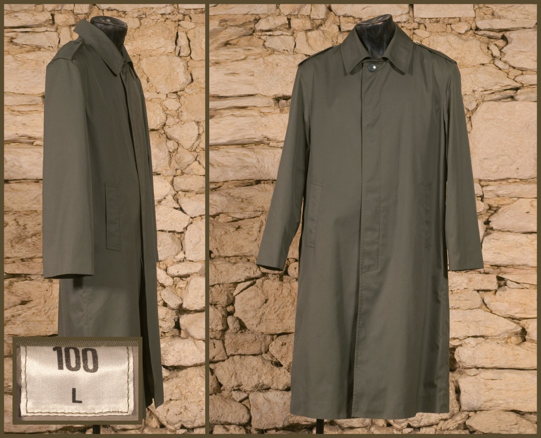 French Military Surplus Raincoat size UK/US 44 EU 54 Etsy