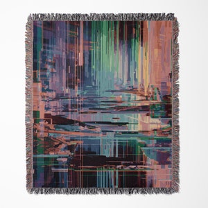 Glitch Blanket - Etsy