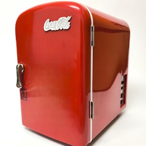 Vintage Coca-Cola portabelt kylskåp från 80-talet