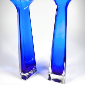 Vintage Murano glass vases from Sommerso