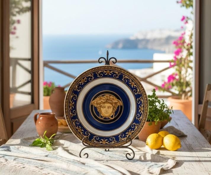 Versace Rosenthal Porcelain Plate, 1990s - Etsy