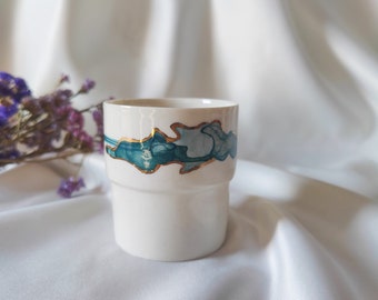 Watercolor Midi Mug