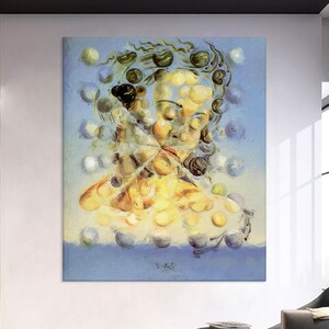 Salvador Dali Canvas Wall Art, Reproductions Print, Dali Galatea of the Spheres, Living Room Decor, Surrealism Print, Large Canvas Wall Art
