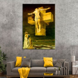 Salvador Dali Canvas Wall Art, Reproductions Print, Living Room Wall Decor, Surrealism Canvas Print, Extra Large Wall Art Framed