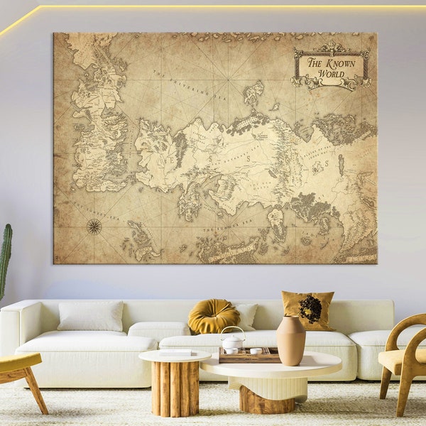 Westeros Map - Etsy