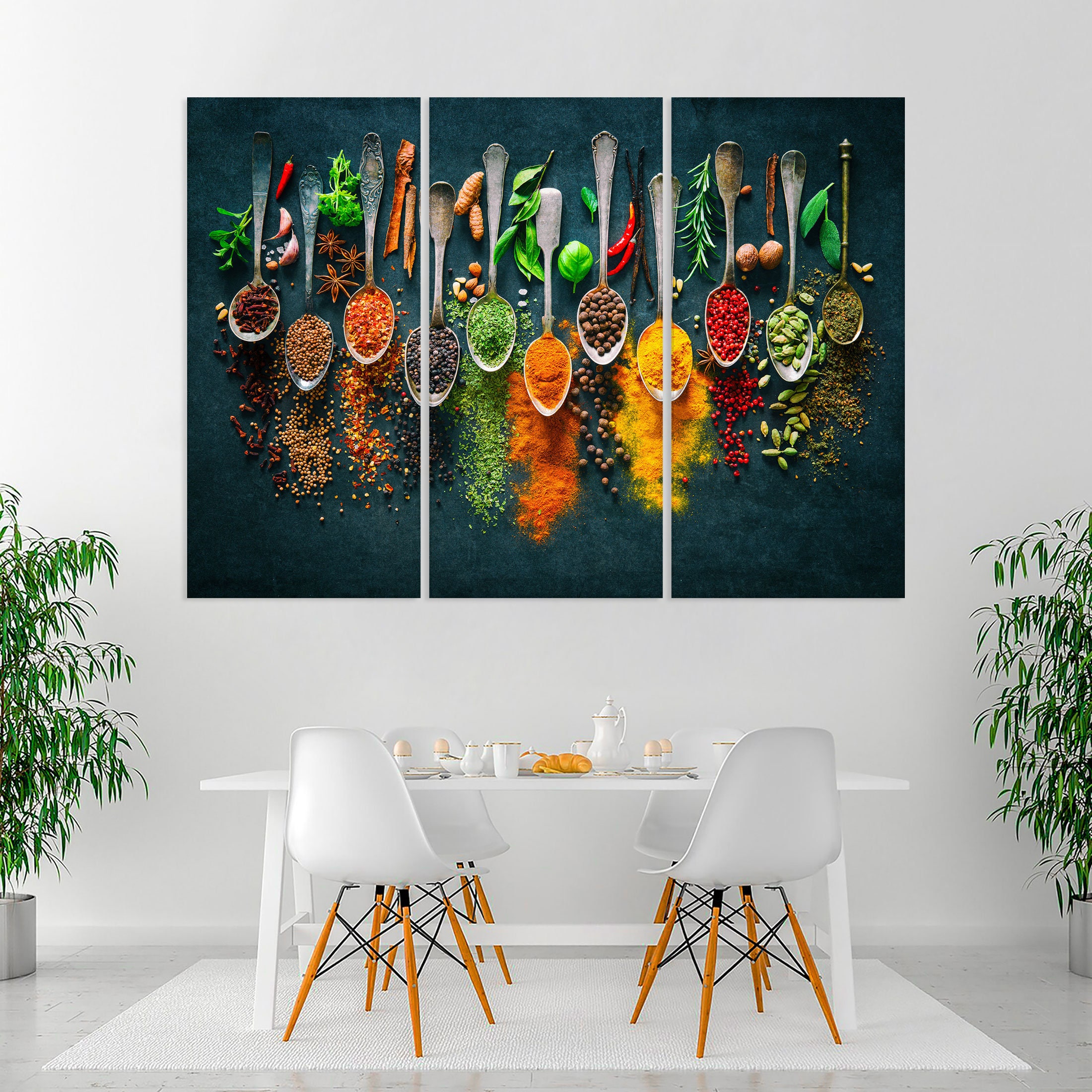 Aromatic Spices Wall Art　ビンテージ　アート Spices Wall Art: Large Canvas Prints, Art Prints & Wall