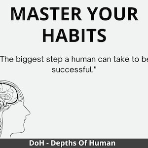 Master Your Habits eBook: How To Steer Habits, Mental Health, Self-Help, Mindfulness, For Success, Discipline,Handbook