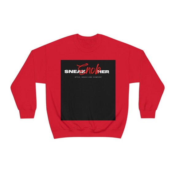 Sneaker snob top sweatshirt