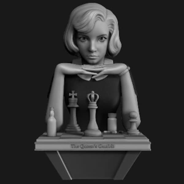 The Queens Gambit - 3D STL File