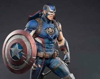 Captain America Secret Empire - 3D STL File