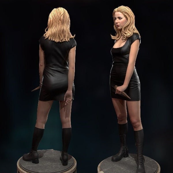 Buffy the Vampire Slayer - 3D STL DIGITALE DATEI