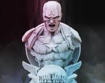 Captain America -3D STL File