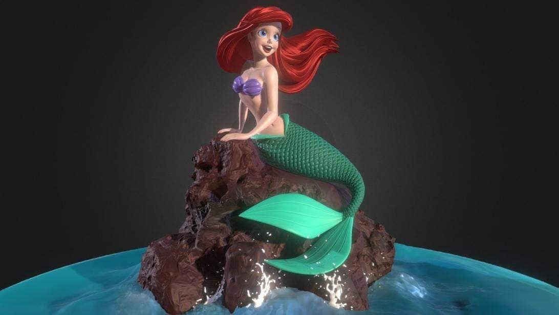 Ariel - 3D STL FILE