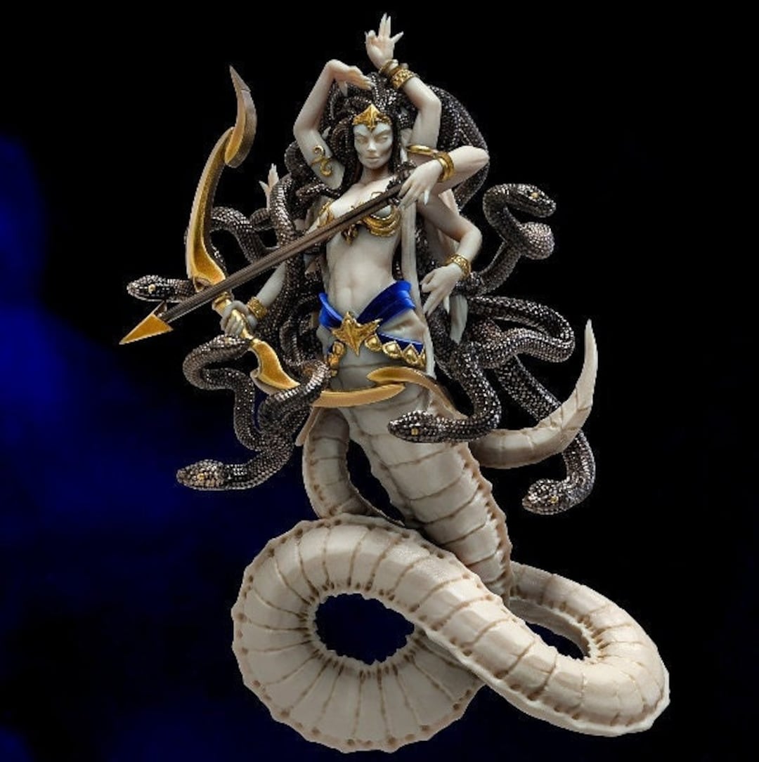 Medusa 3D STL File Etsy UK