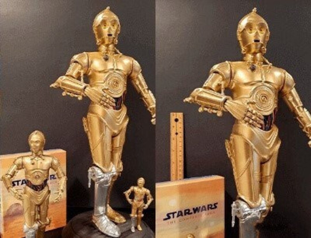 Star Wars C3PO 3D STL File - Etsy