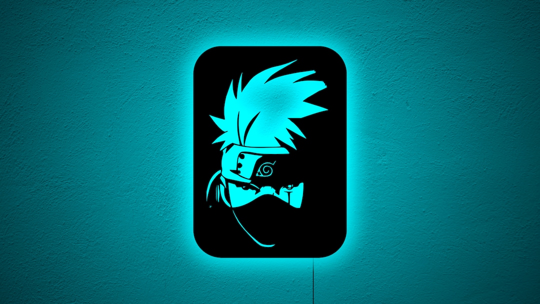 Anime Led Wall Sign Anime Wall Decoration Manga Wall Art Etsy