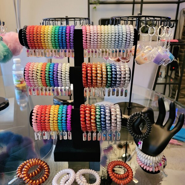 Plastic Coil Bracelet Etsy