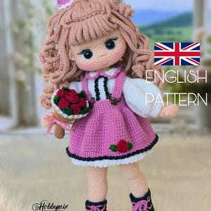 Amigurumi Pattern, Amigurumi Crochet Doll, Pdf in English