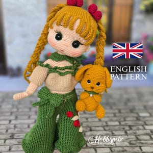 Amigurumi Pattern, Amigurumi Crochet Doll, Amigurumi Doll