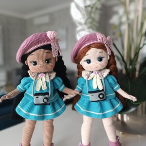 Malvina Doll Pattern, Amigurumi Pattern, Crochet Doll Pattern, Doll ...