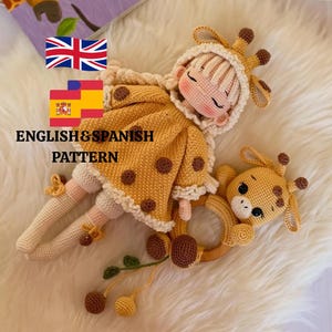 Crochet Doll Pattern PDF-English Pattern