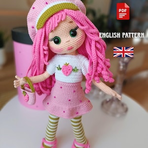 Amigurumi Pattern, Amigurumi Crochet Doll, Pdf in English