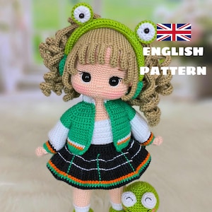 Amigurumi Pattern, Amigurumi crochet pattern , pdf in English