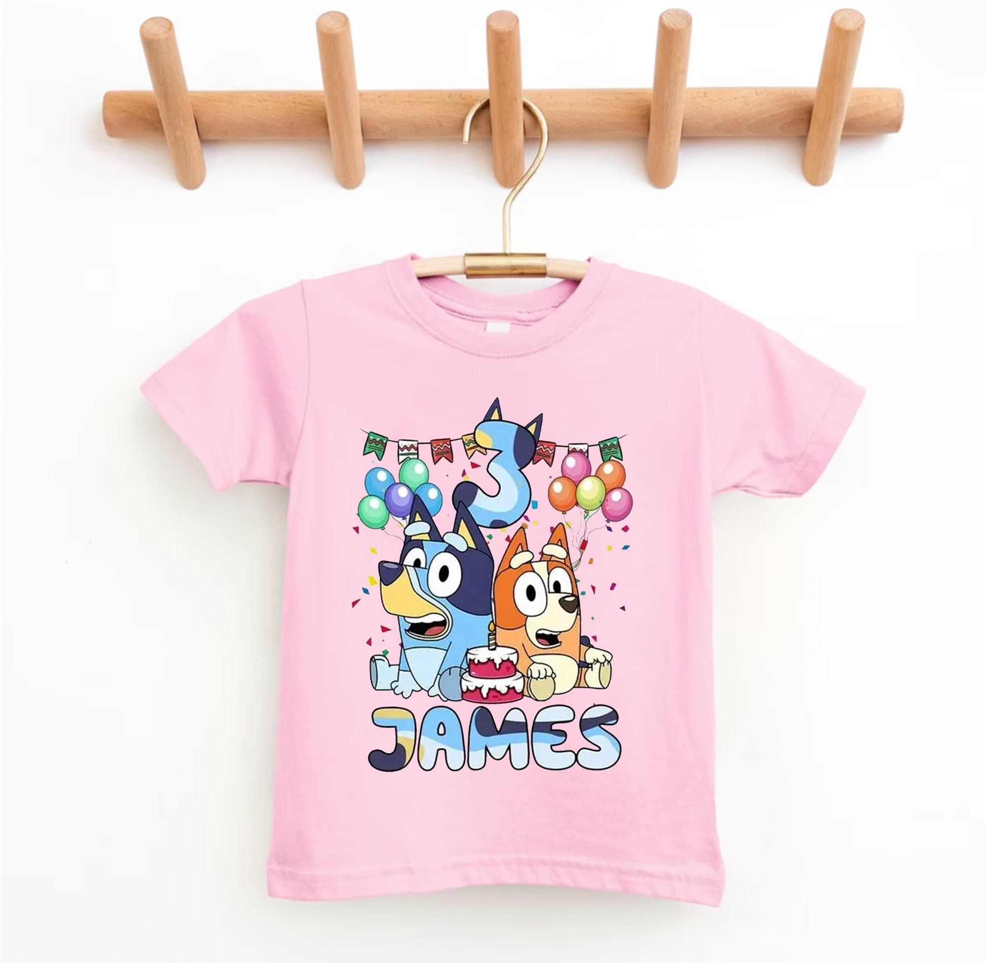 Personalized Bluey Birthday Shirt Bluey Birthday Girl Shirts Etsy