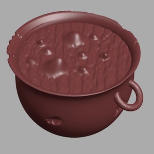 Druid Cauldron digital file STL for 3d printing DIGITAL FILE