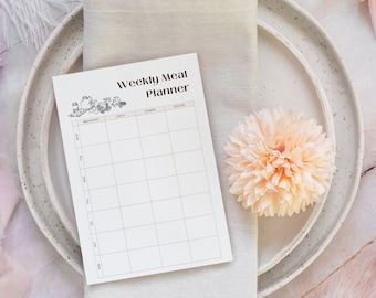 Simple Weekly Meal Planner