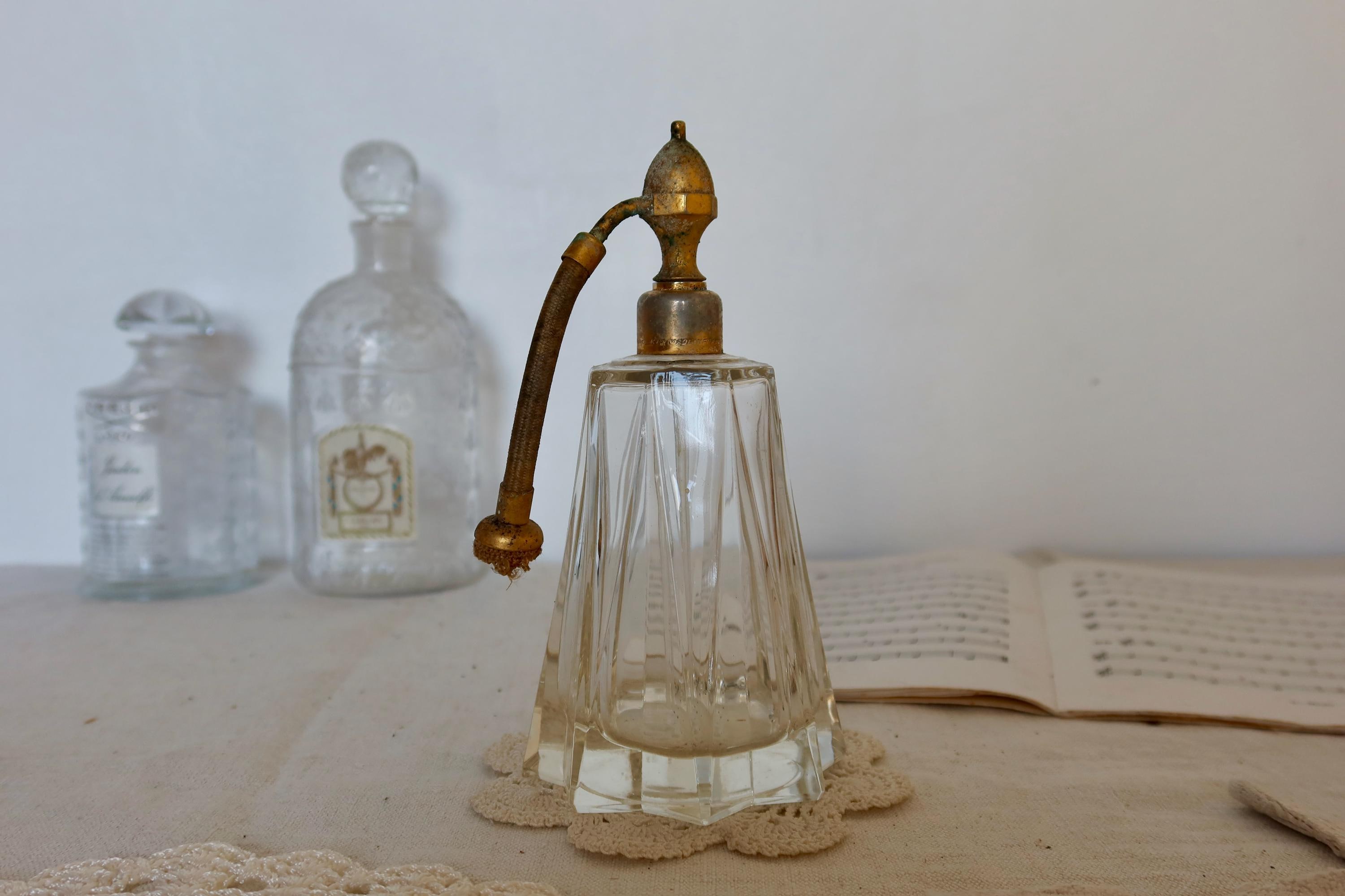 Marcel franck perfume atomizer and bottle - Etsy 日本