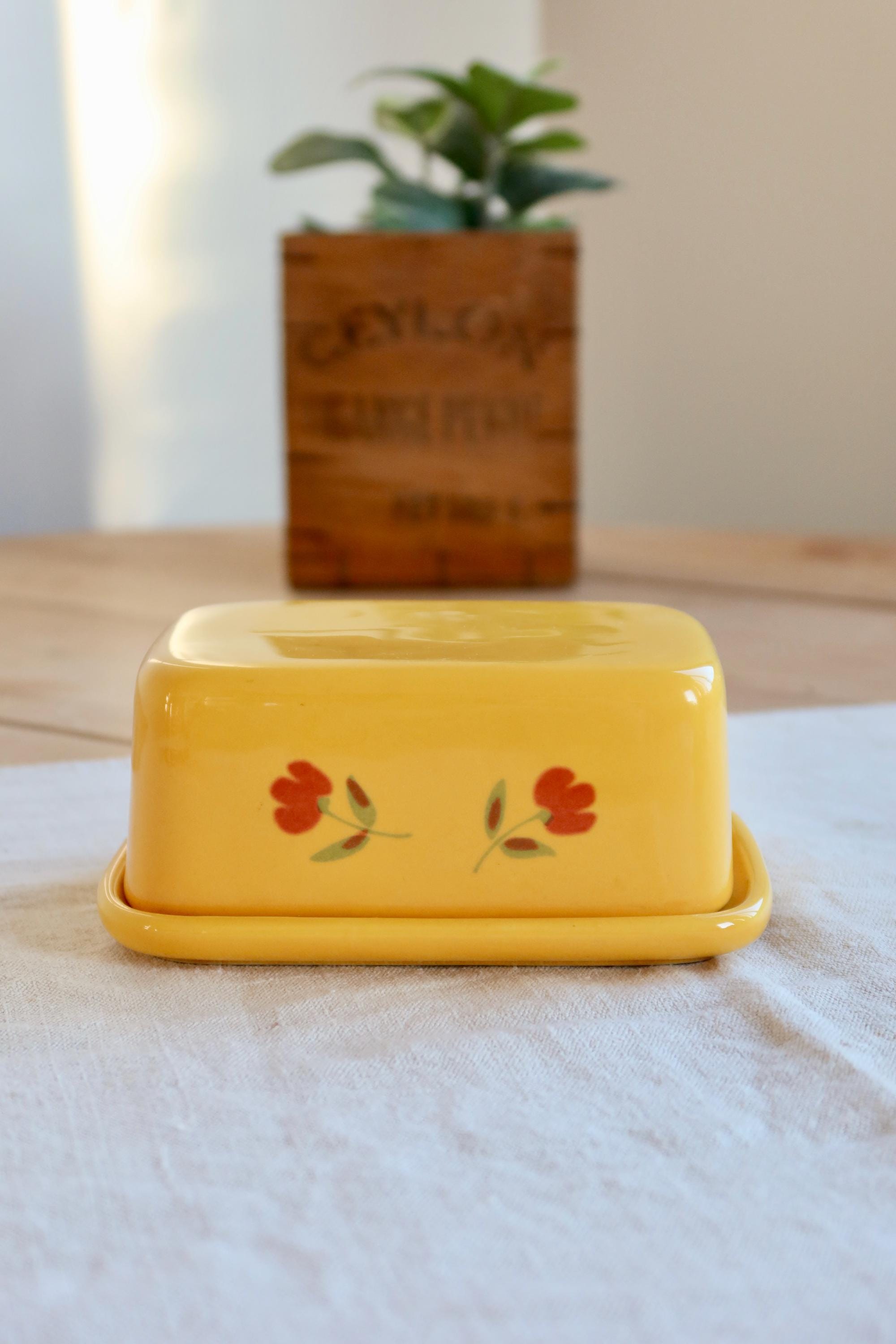黄色い花柄の食器 - Etsy 日本