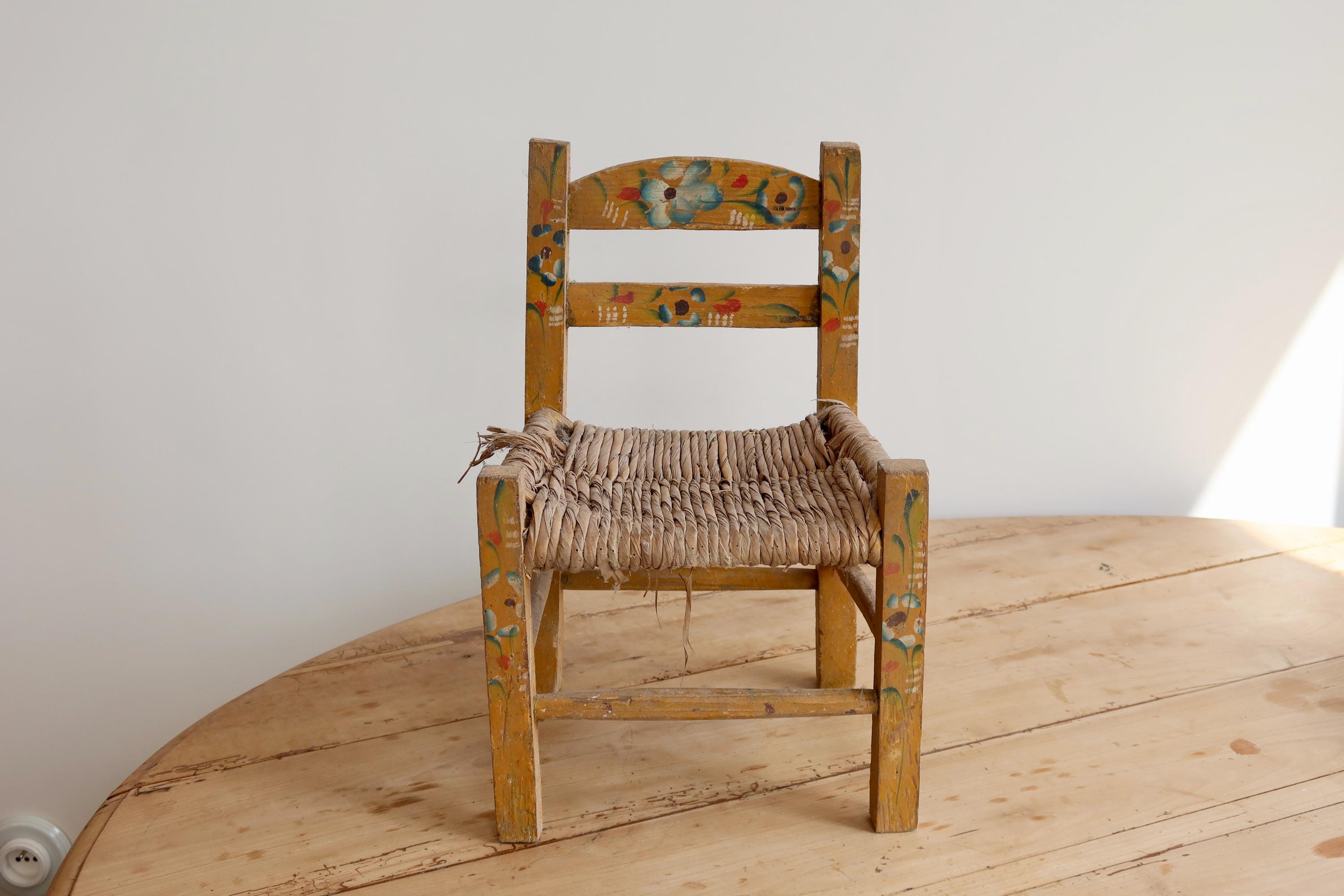 Vintage straw chair - Etsy 日本
