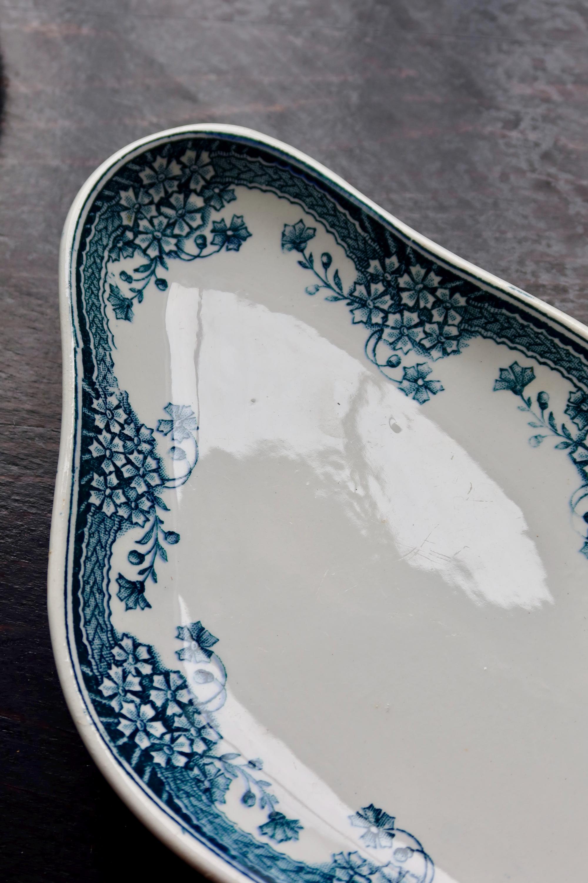 Saint Amand Nouvelle Usine Céramique du Nordのヴィンテージ陶器皿