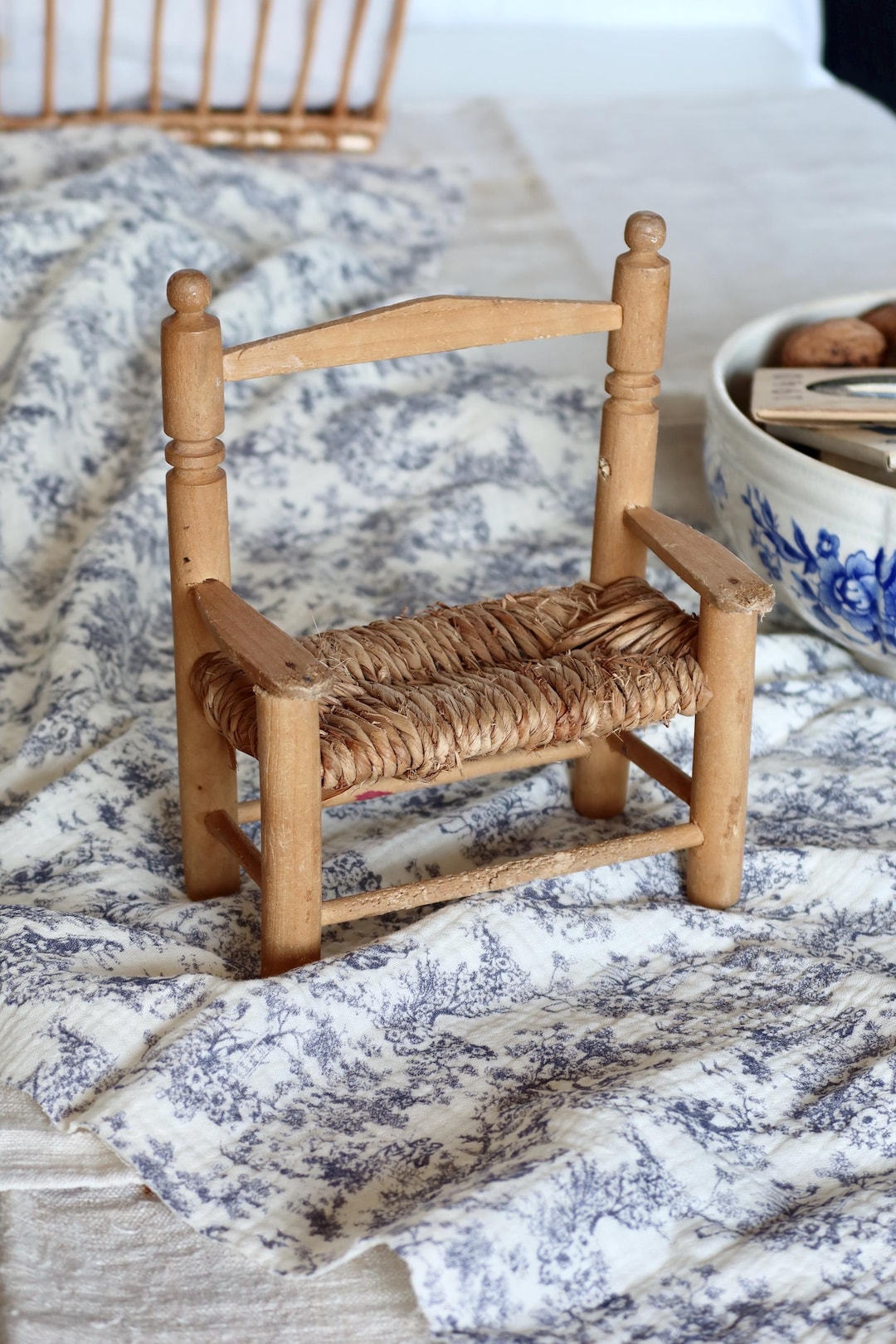Mini Banc De Jardin En Bois – Meuble Miniature Pour Maison De Poupée Et Décoration Extérieure – HEMOTON